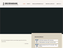 Tablet Screenshot of grii-semarang.org